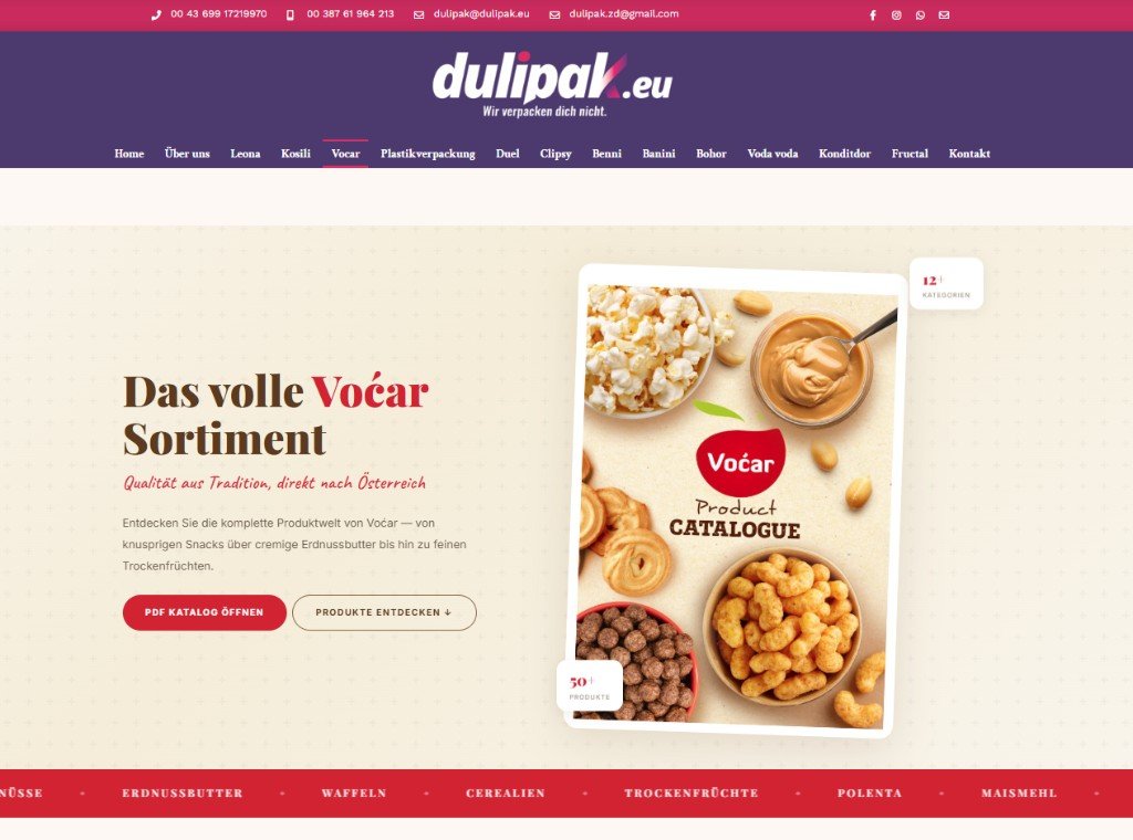 Vocar — Snack program